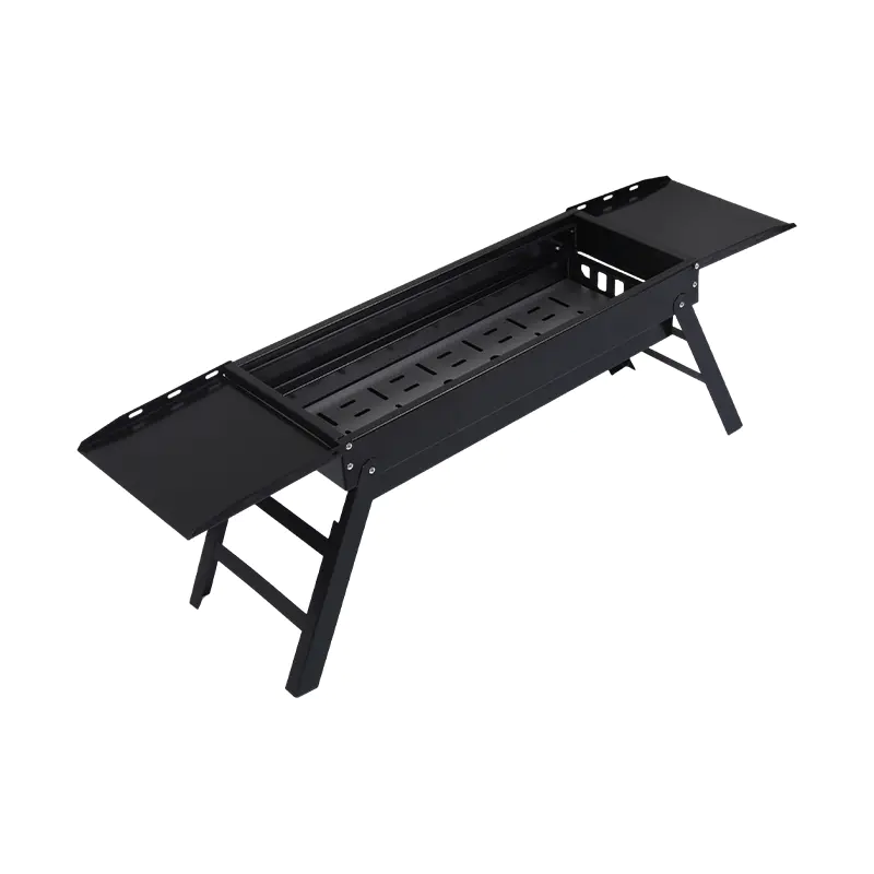 Hordozható összecsukható faszén BBQ Grill